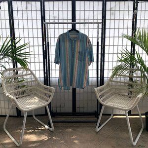 GUESS Jeans Henley Button Up Shirt